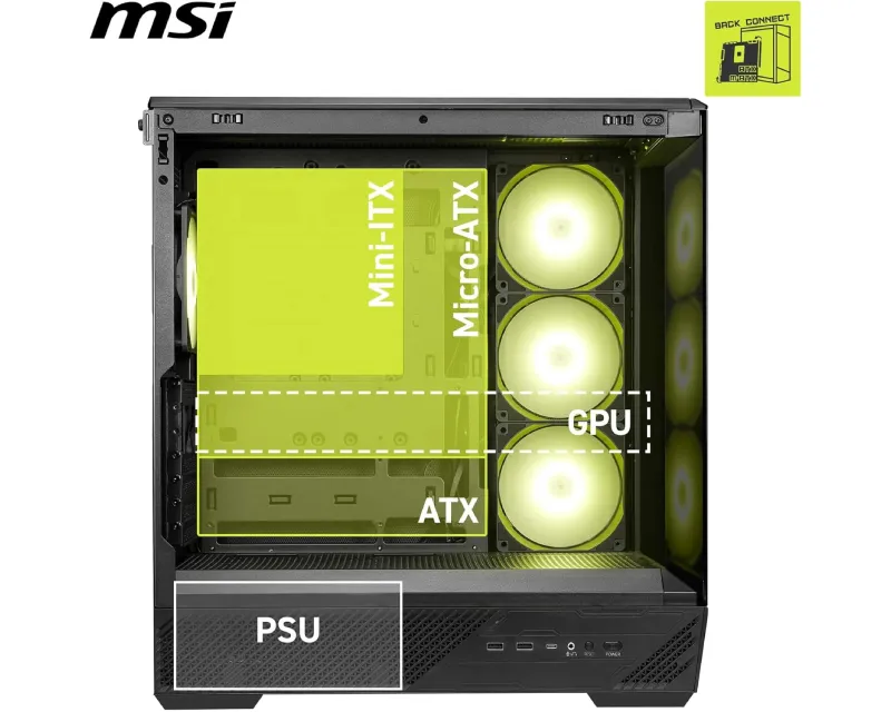 MSI MAG PANO 130R PZ kućište  Slika 8