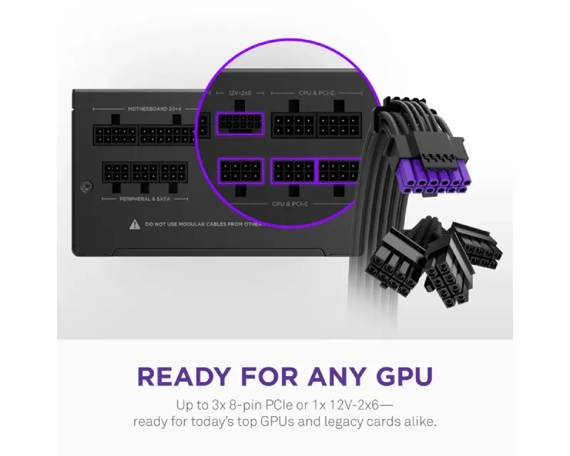 NZXT C1000 Gold 1000W (PA-0G3BB-EU) napajanje Slika 4