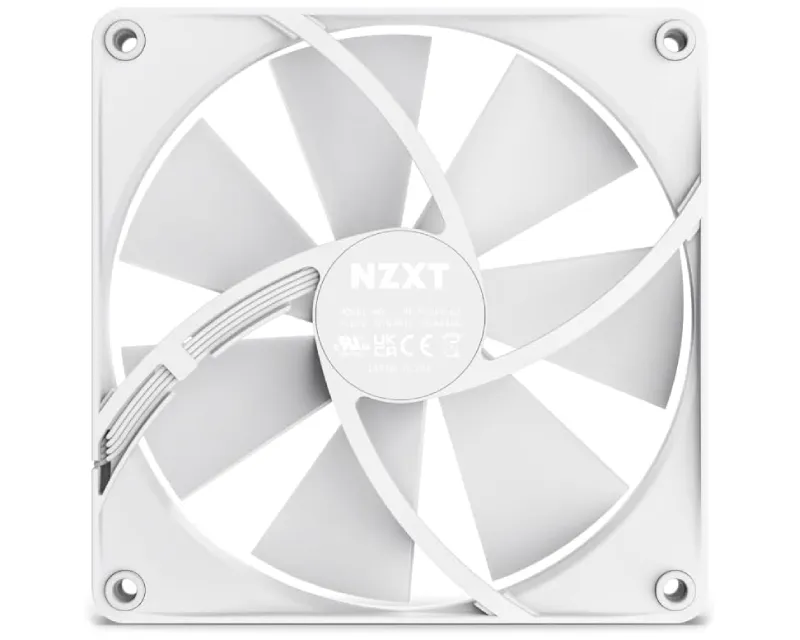 NZXT AER P140 140mm ventilator beli (RF-P14SF-W1) Slika 7