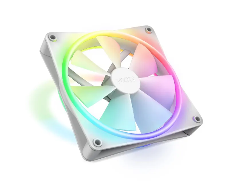 NZXT F140RGB Core 140mm ventilator beli (RF-D14SF-W1) Slika 1