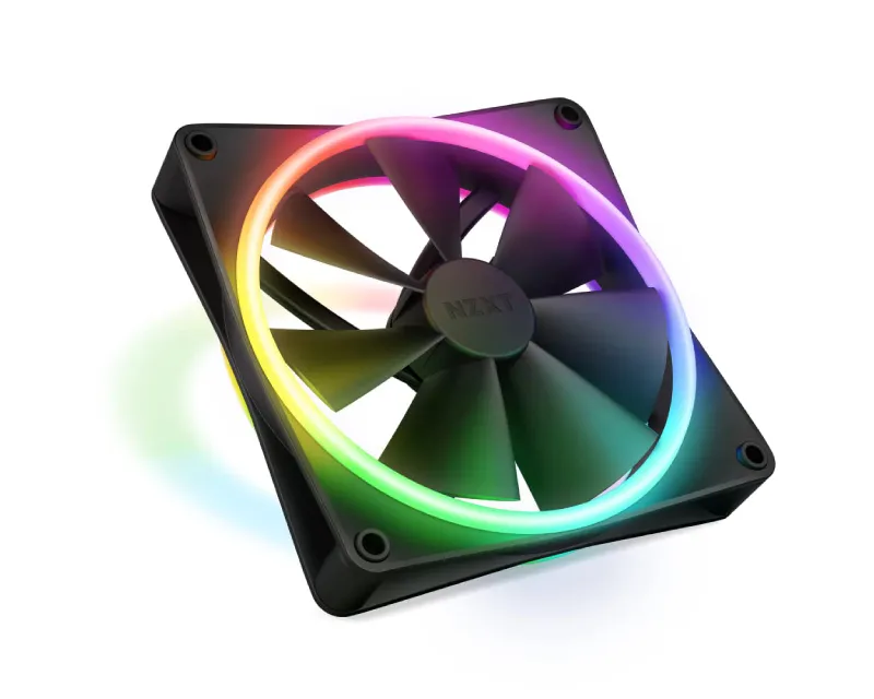 NZXT F140RGB Core 140mm ventilator crni (RF-D14SF-B1) Slika 1