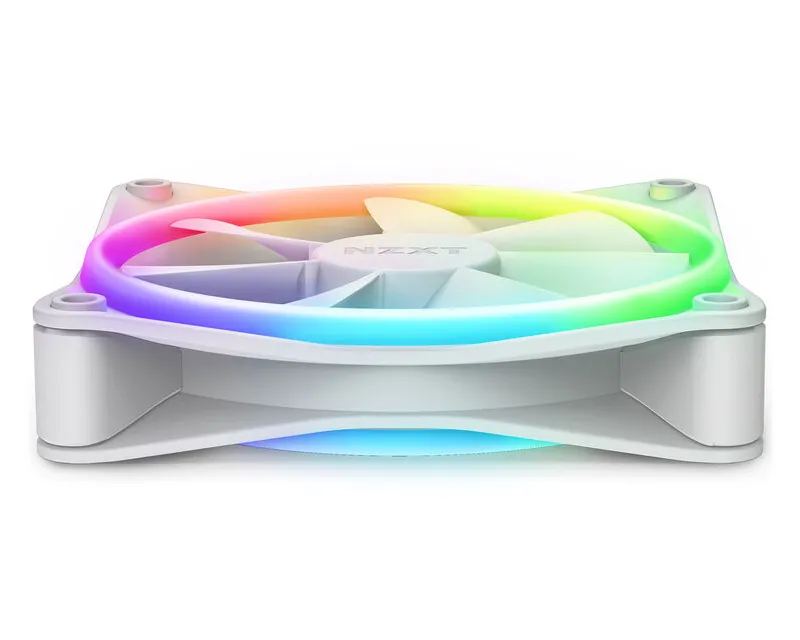NZXT F120 RGB Duo 120mm ventilator beli (RF-D12SF-W1) Slika 6