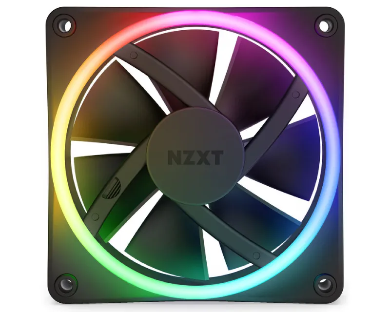 NZXT F120 RGB Duo 120mm ventilator crni (RF-D12SF-B1) Slika 1