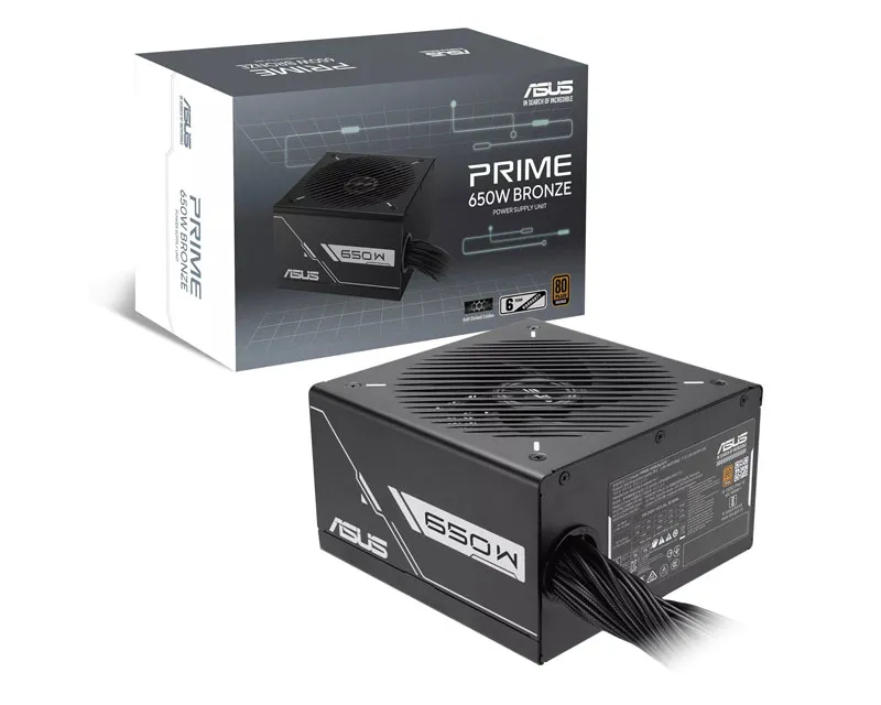 ASUS PRIME-650B-BLACK 650W 80Plus Bronze napajanje Slika 8