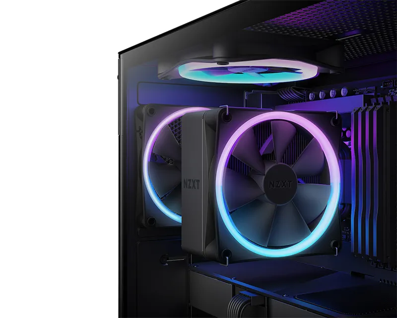 NZXT T120 RGB procesorski hladnjak crni (RC-TR120-B1) Slika 5