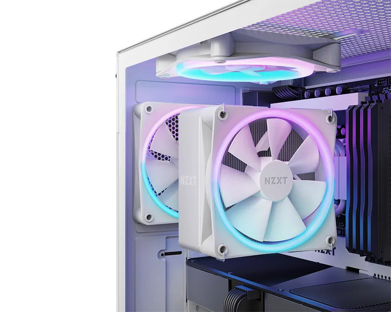 NZXT T120 RGB procesorski hladnjak beli (RC-TR120-W1) Slika 5