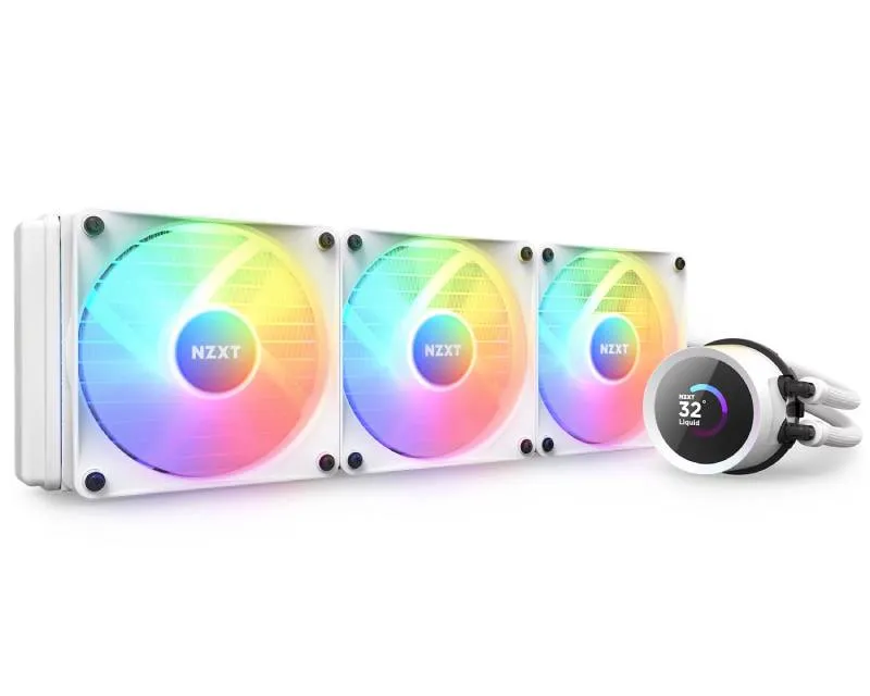 NZXT Kraken 360 RGB vodeno hlađenje belo (RL-KR360-W1)  Slika 1