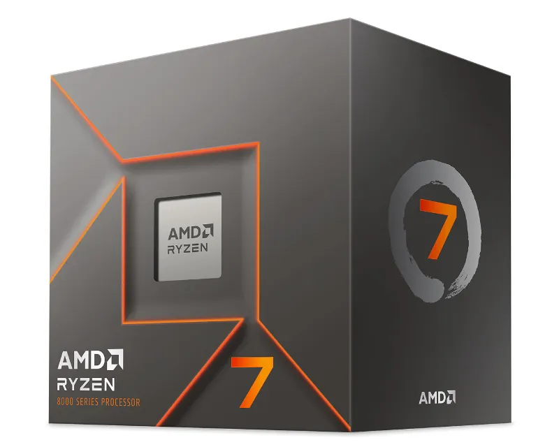 AMD RYZEN 7 8700F 8 cores do 5GHz Box procesor Slika 1