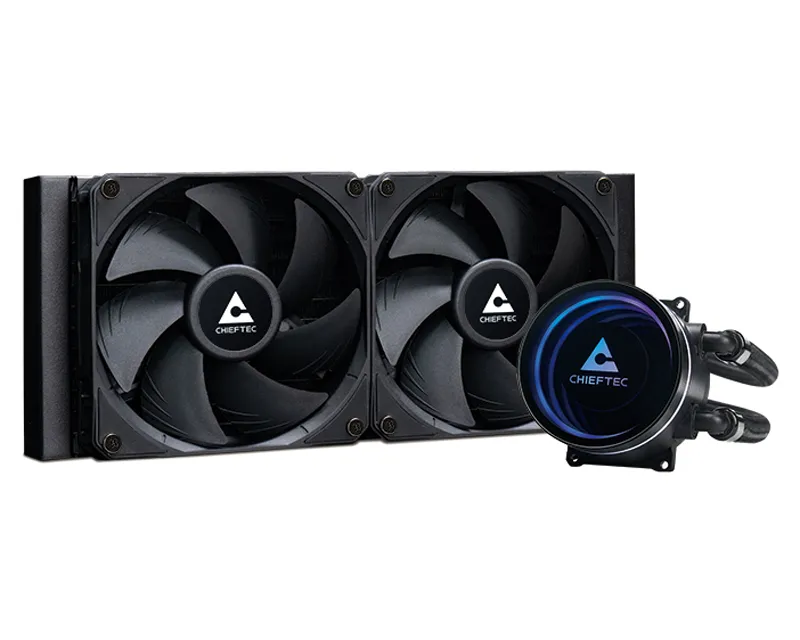 CHIEFTEC Iceberg 240 DARK CLC-240-BLK vodeno hlađenje Slika 1