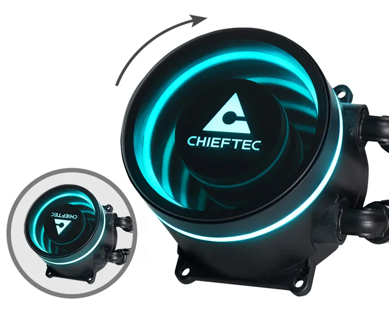 CHIEFTEC Iceberg 240 CLC-240-RGB vodeno hlađenje Slika 5