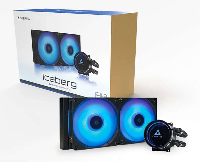 CHIEFTEC Iceberg 240 CLC-240-RGB vodeno hlađenje Slika 7