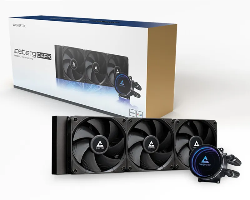 CHIEFTEC Iceberg 360 DARK CLC-360-BLK vodeno hlađenje Slika 7