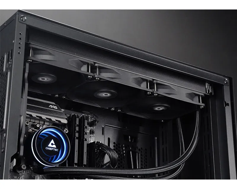 CHIEFTEC Iceberg 360 DARK CLC-360-BLK vodeno hlađenje Slika 8