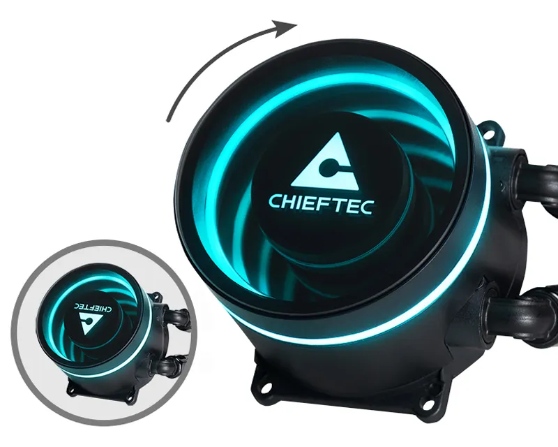 CHIEFTEC Iceberg 360 CLC-360-RGB vodeno hlađenje Slika 5
