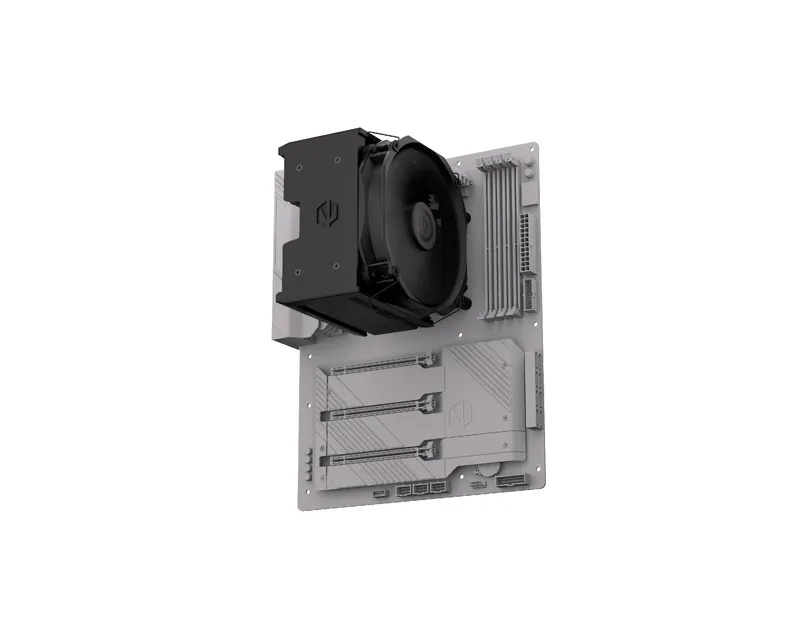 ENDORFY Fortis 5 Black crni procesorski hladnjak (EY3A013) Slika 9