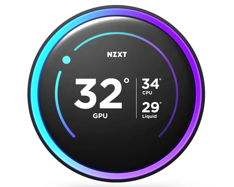 NZXT Kraken 240 V2 vodeno hlađenje crno (RL-KN24E-B2) Slika 3