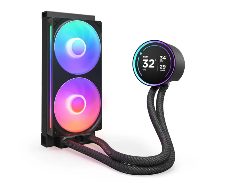 NZXT Kraken Elite 240 RGB V2 vodeno hlađenje crno (RL-KR24E-B2) Slika 2
