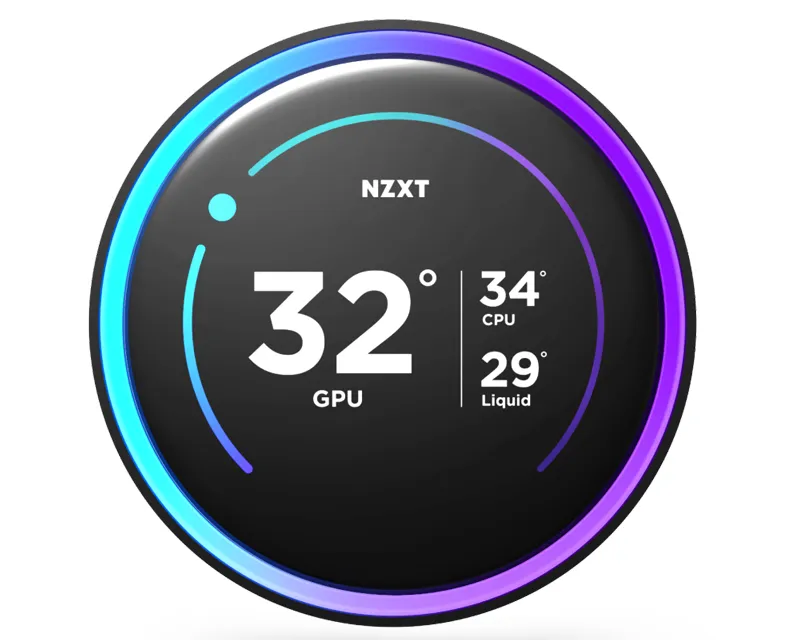 NZXT Kraken Elite 240 RGB V2 vodeno hlađenje crno (RL-KR24E-B2) Slika 3