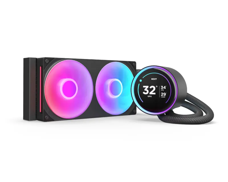 NZXT Kraken Elite 240 RGB V2 vodeno hlađenje crno (RL-KR24E-B2) Slika 1