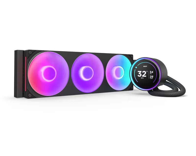 NZXT Kraken Elite 360 RGB V2 vodeno hlađenje crno (RL-KR36E-B2) Slika 1