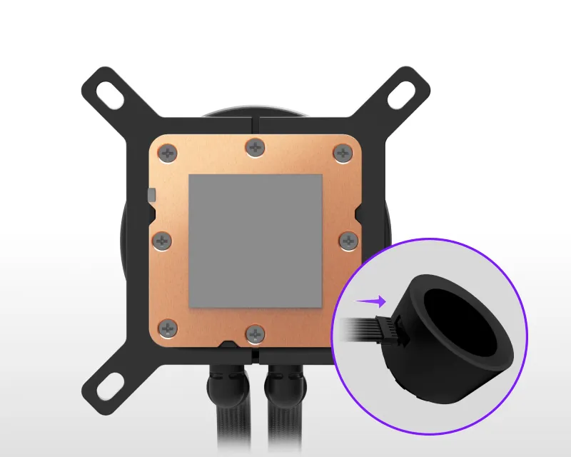 NZXT Kraken 240 V2 vodeno hlađenje crno (RL-KN240-B2)  Slika 5