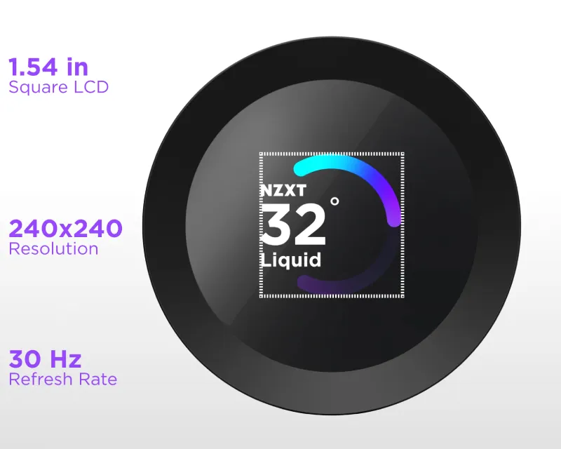 NZXT Kraken 240 V2 vodeno hlađenje crno (RL-KN240-B2)  Slika 7