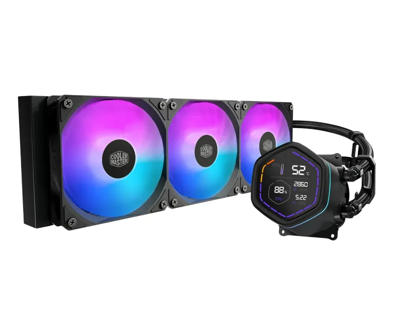 COOLER MASTER MasterLiquid Core Nex Digital 360 ARGB crno vodeno hlađenje (MLX-D36M-A18PA-RD) Slika 1