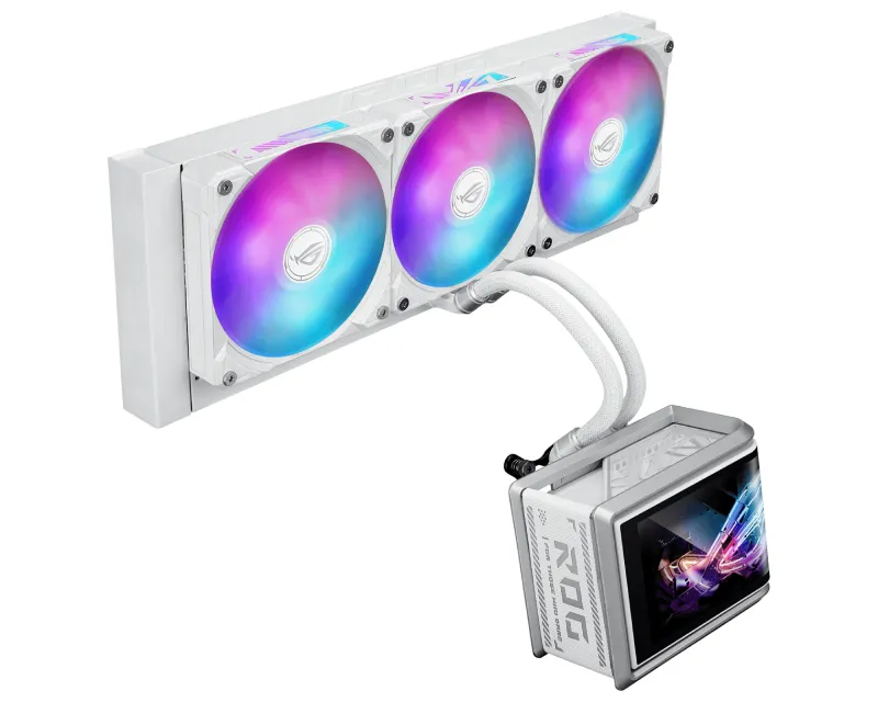 ASUS ROG Ryuo IV SLC 360 ARGB WHITE vodeno hlađenje belo Slika 3