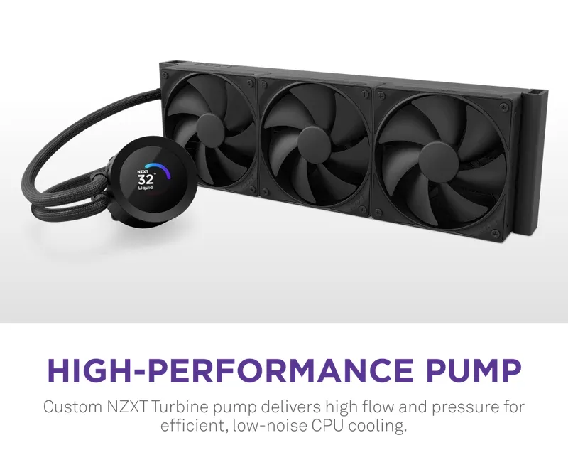NZXT Kraken Plus 360 V2 vodeno hlađenje crno (RL-KN360-B2) Slika 3
