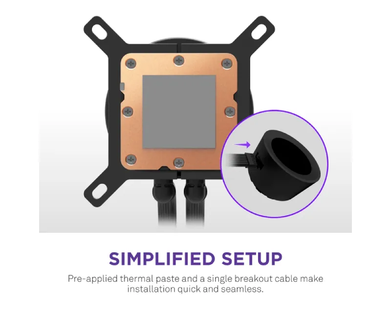 NZXT Kraken Plus 360 V2 vodeno hlađenje crno (RL-KN360-B2) Slika 7