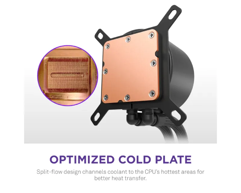 NZXT Kraken Plus 360 V2 vodeno hlađenje crno (RL-KN360-B2) Slika 9