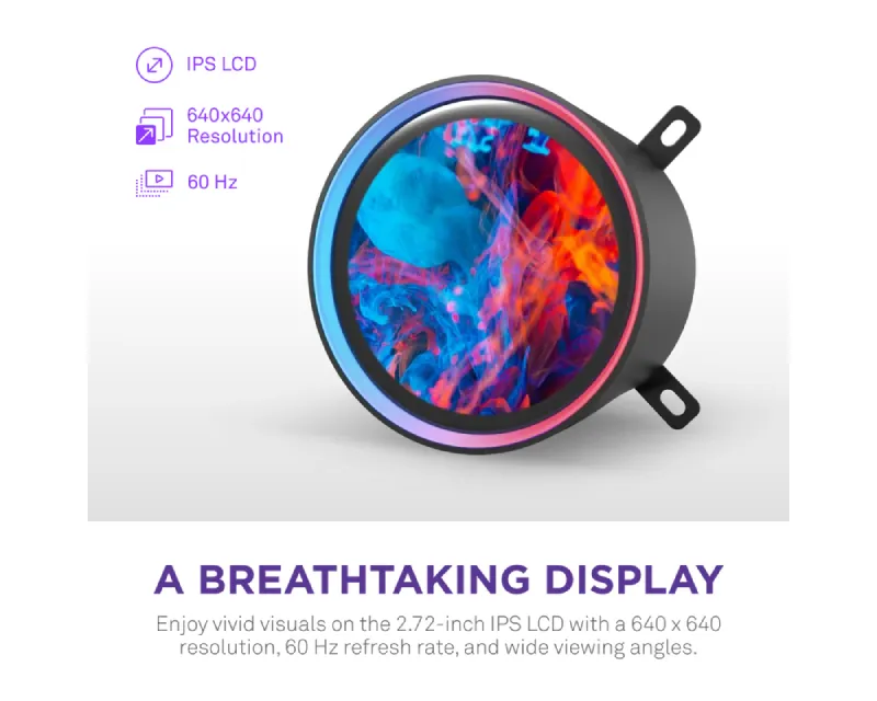 NZXT Kraken Elite 420 RGB V2 vodeno hlađenje crno (RL-KR42E-B2)  Slika 5