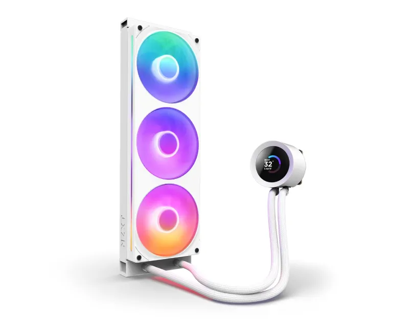 NZXT Kraken Plus 360 RGB V2 vodeno hlađenje belo (RL-KR360-W2) Slika 2