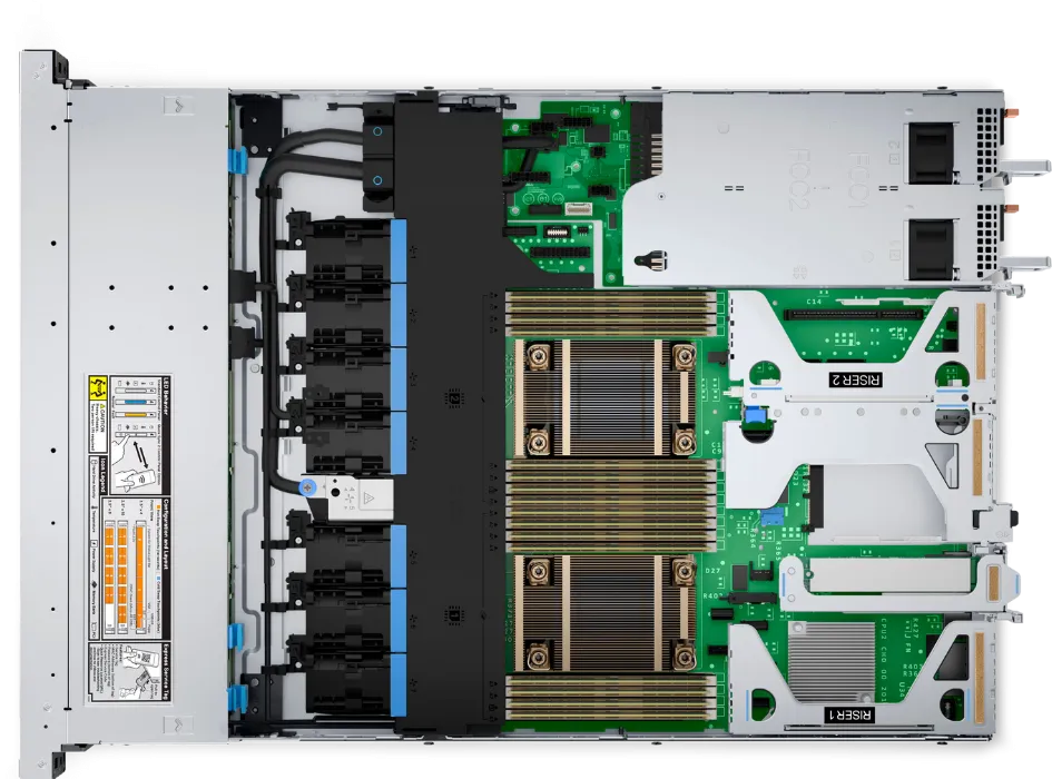 DELL PowerEdge R450 1x Xeon Silver 4310 12C 1x32GB H755 1x480GB SSD RI 700W (1+1) 3yr NBD + šine Slika 6