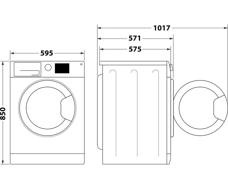 WHIRLPOOL FFL 7259 W EE mašina za pranje veša Slika 7