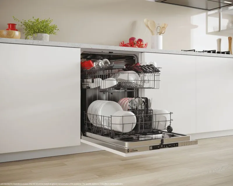 HOOVER HI 3E7L0S Eco Power inverter ugradna mašina za pranje sudova  Slika 5