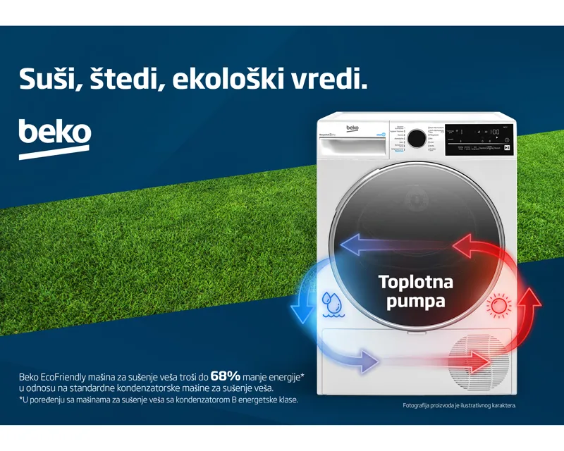 BEKO BM3T40230W mašina za sušenje veša Slika 9