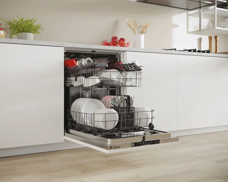 HOOVER HI 3E9E0S Eco Power Inverter ugradna mašina za pranje sudova Slika 7