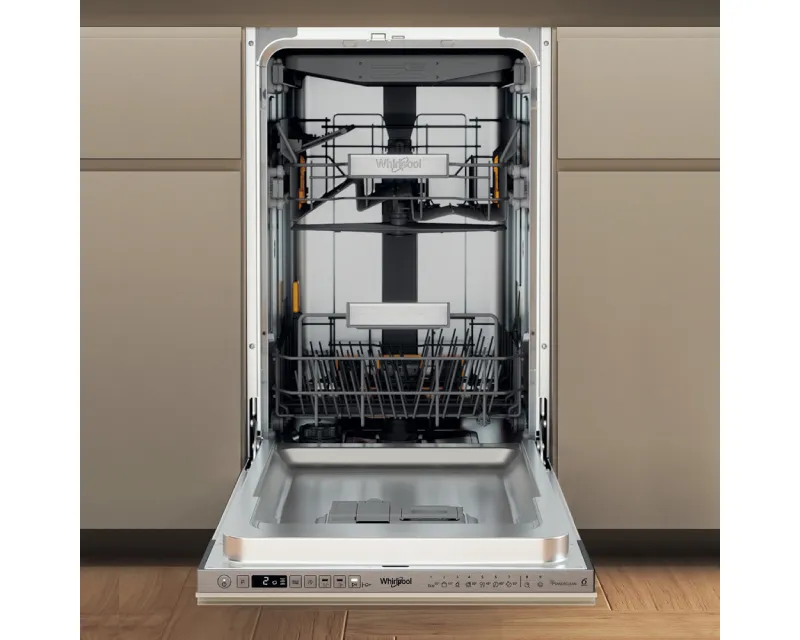 WHIRLPOOL WH6IB10BS7LA0 ugradna mašina za pranje sudova – 45cm  Slika 2