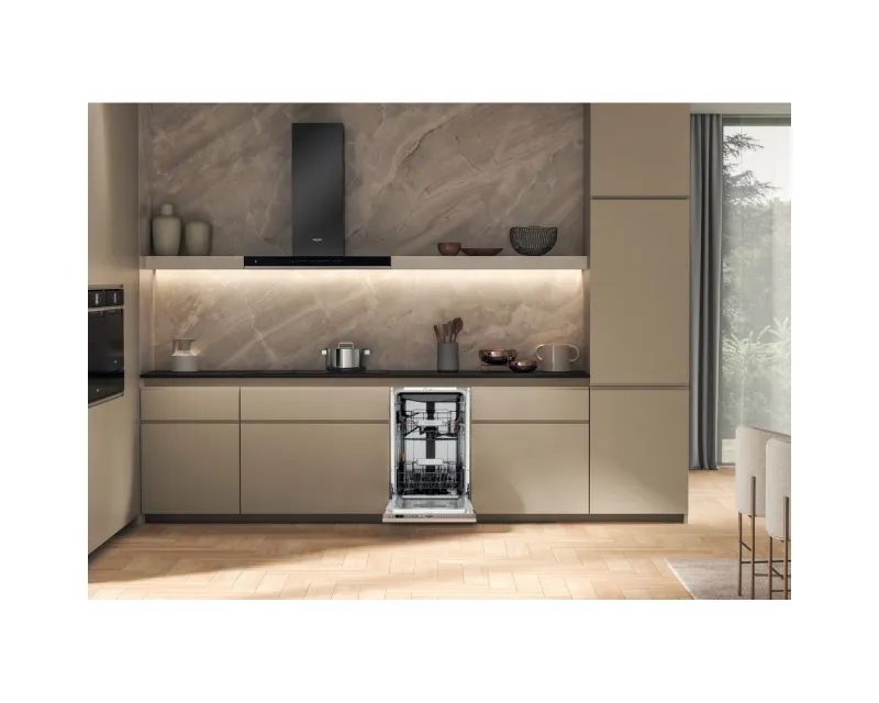 WHIRLPOOL WH6IB10BS7LA0 ugradna mašina za pranje sudova – 45cm  Slika 3
