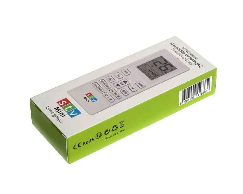 STV MINI Lime Green univerzalni daljinski upravljač (Klima uređaji) Slika 4