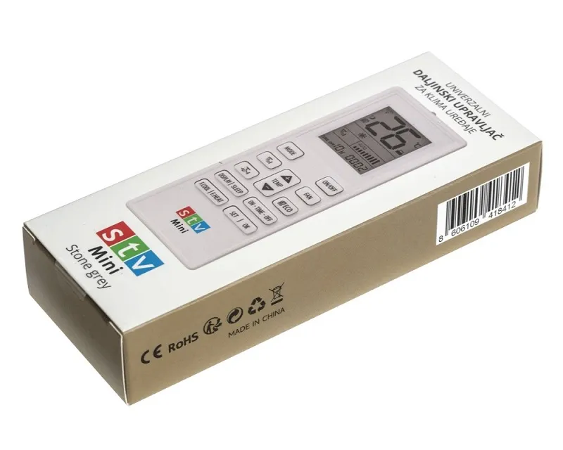 STV MINI Stone grey univerzalni daljinski upravljač (Klima uređaji) Slika 4