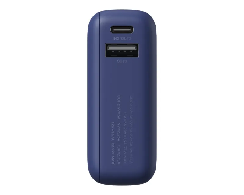 XIAOMI 33W Power Bank 10000mAh (Integrated Cable) Ice Blue (BHR9341GL) Slika 3