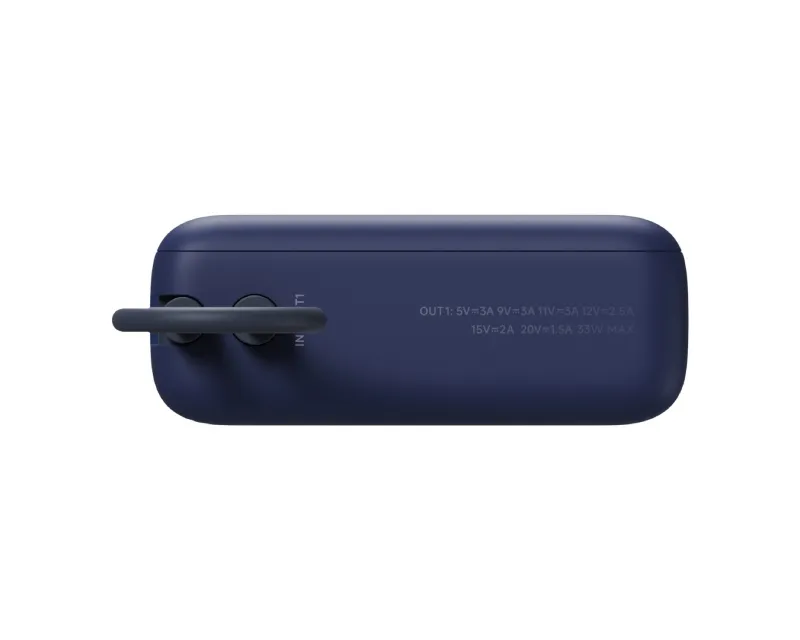 XIAOMI 33W Power Bank 10000mAh (Integrated Cable) Ice Blue (BHR9341GL) Slika 7