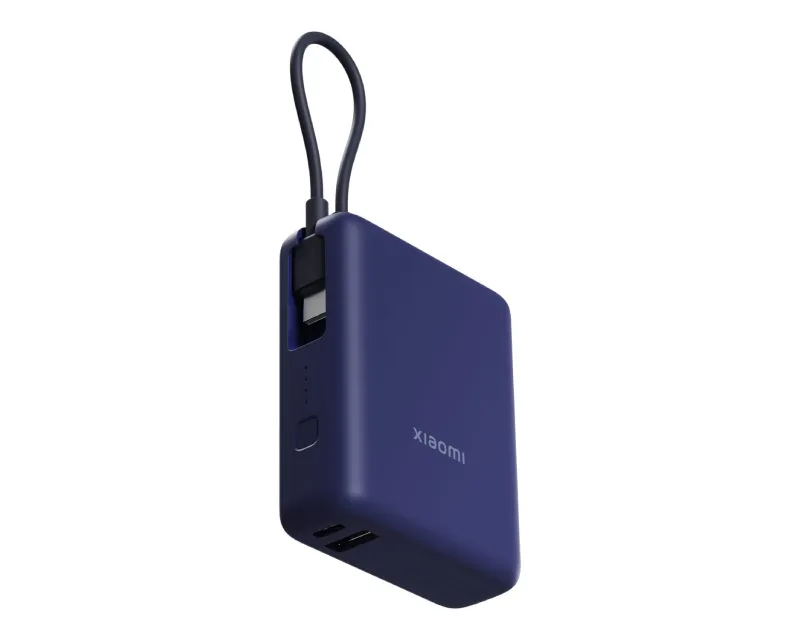 XIAOMI 33W Power Bank 10000mAh (Integrated Cable) Ice Blue (BHR9341GL) Slika 1