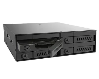 CHIEFTEC CMR-425 4 x 2.5 inča SATA crna fioka za hard disk Slika 2