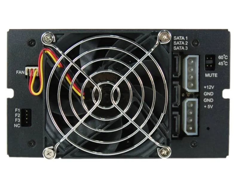 CHIEFTEC CMR-2131SAS 2 x 5.25 inča SATA crna fioka za hard disk Slika 3