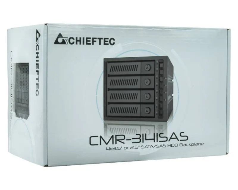 CHIEFTEC CMR-2131SAS 2 x 5.25 inča SATA crna fioka za hard disk Slika 5