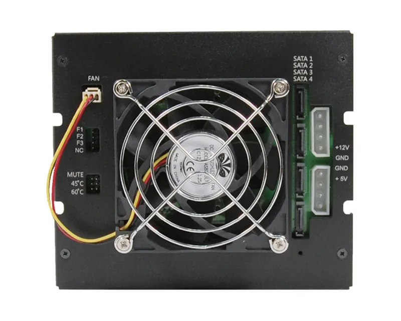 CHIEFTEC CMR-3141SAS 4 x 3.5 inča ili 4 x 2.5 inča SATA crna fioka za hard disk Slika 2