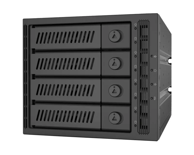 CHIEFTEC CMR-3141SAS 4 x 3.5 inča ili 4 x 2.5 inča SATA crna fioka za hard disk Slika 3